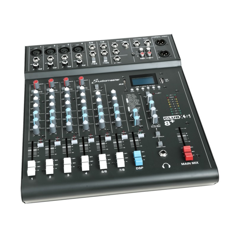 Studiomaster Club XS8+ - Mikser analogowy