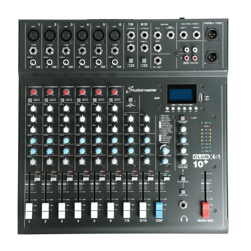 Studiomaster Club XS10+ - Mikser analogowy