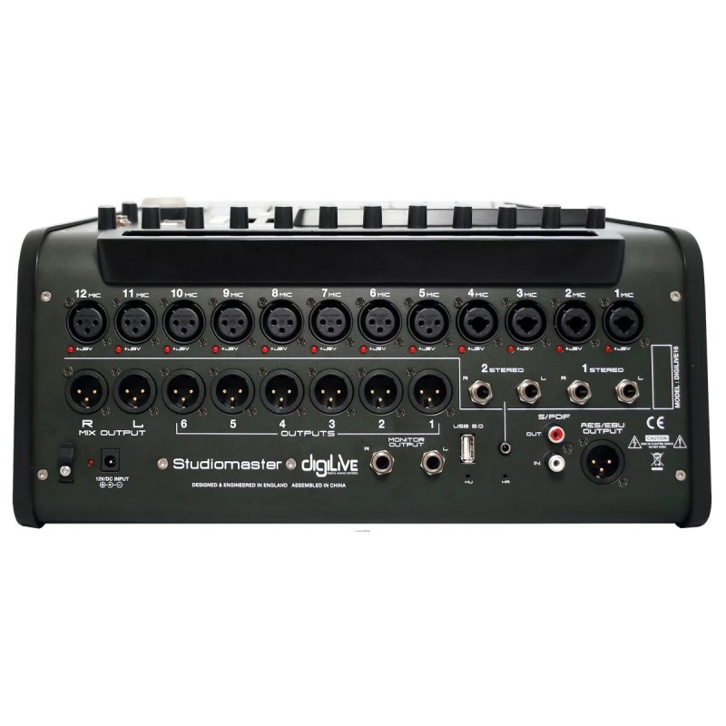 Studiomaster DigiLive 16 - Mixer cyfrowy