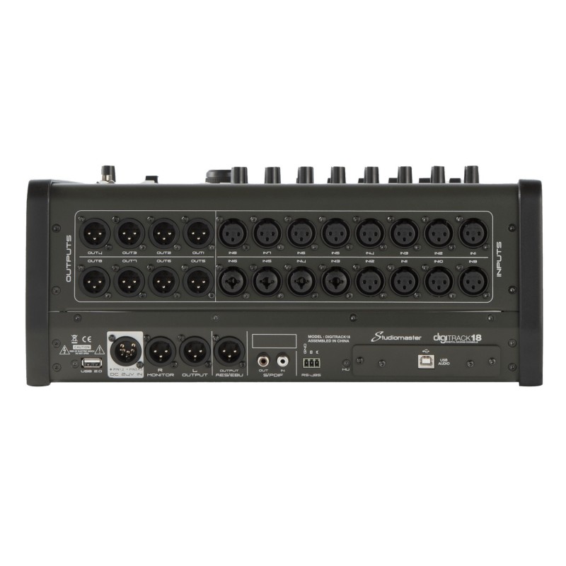 Studiomaster DigiTrack 18 - Mixer cyfrowy