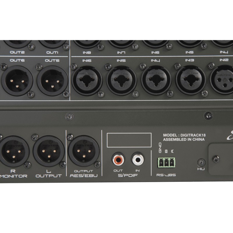 Studiomaster DigiTrack 18 - Mixer cyfrowy