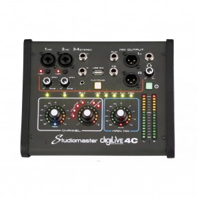 Studiomaster DigiLive 4C - Mixer cyfrowy 4-kanałowy