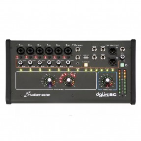 Studiomaster DigiLive 8C - Mixer cyfrowy 8-kanałowy