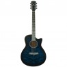Gitara akustyczna Arrow Dune Blue + pokrowiec + tuner + kostki w zestawie