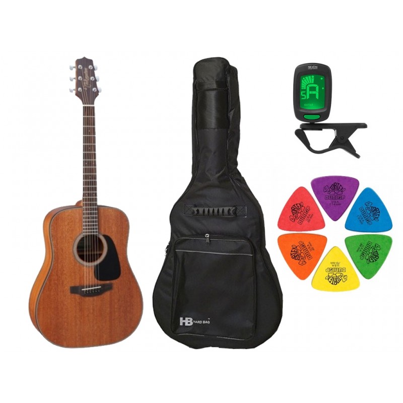 Gitara akustyczna Takamine GD11M-NS + pokrowiec + tuner + kostki w zestawie