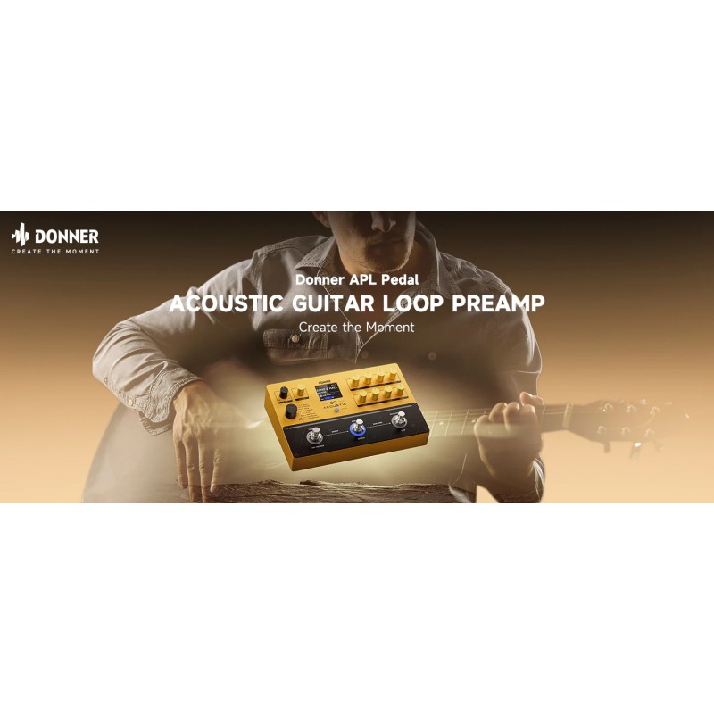 Donner APL Multiefekt gitarowy do gitar akustycznych - 13 - Multiefekty gitarowe - 