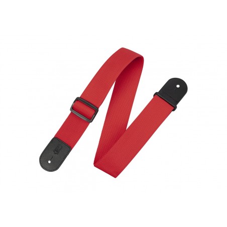 Levy's M8POLY-RED - Pasek do gitary