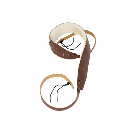 Levy's PM14-BRN - Skórzany pasek do banjo