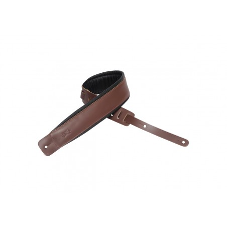 Levy's DM1PD-BRN - Skórzany pasek do gitary