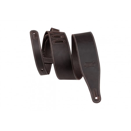 Levy's M17BAS-DBR - Skórzany pasek do gitary