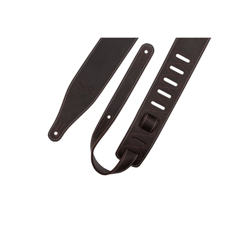 Levy's M17BAS-DBR - Skórzany pasek do gitary