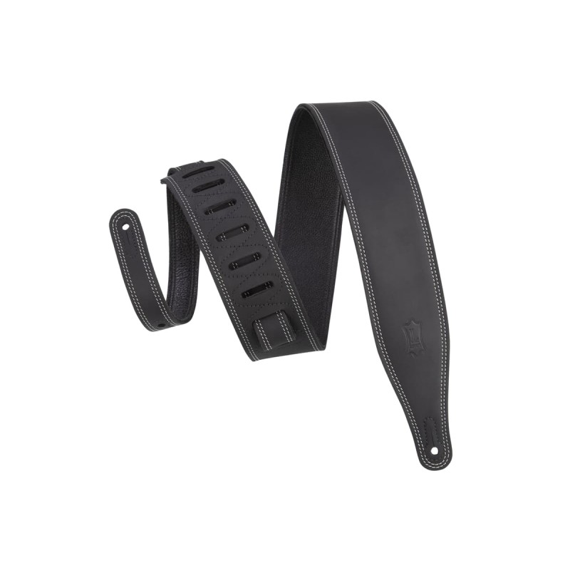 Levy's M17BDS-BLK - Skórzany pasek do gitary
