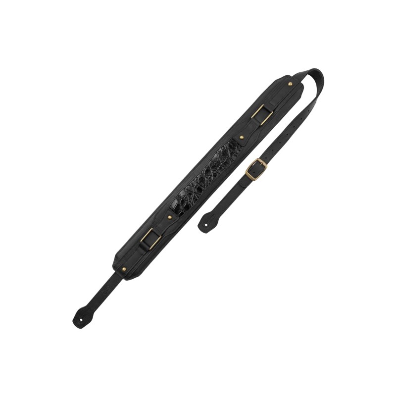 Levy's MCH11APX-BLK - Skórzany pasek do gitary