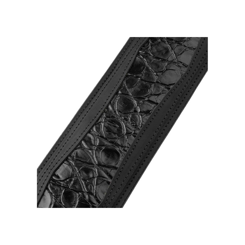 Levy's MCH11APX-BLK - Skórzany pasek do gitary