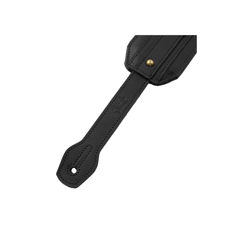 Levy's MCH11APX-BLK - Skórzany pasek do gitary