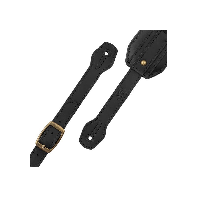 Levy's MCH11APX-BLK - Skórzany pasek do gitary