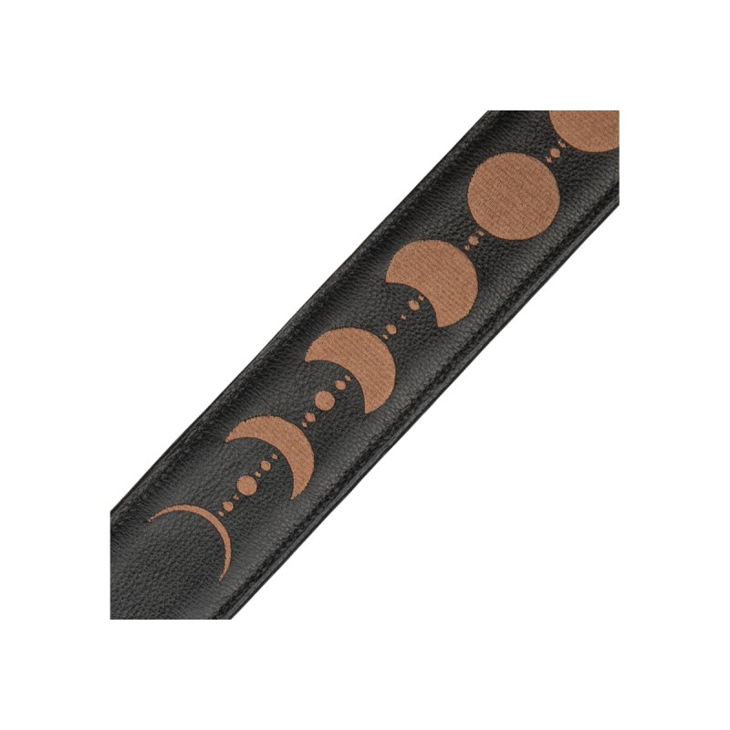 Levy's MG317MP-BLK/BRN - Skórzany pasek do gitary