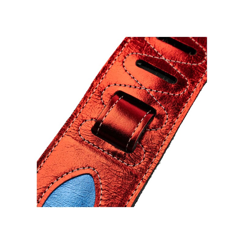 Levy's MJH317-001 - Skórzany pasek do gitary