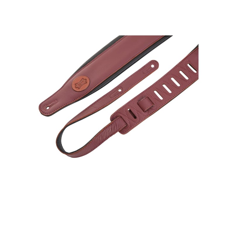 Levy's MSS2-BRG - Skórzany pasek do gitary