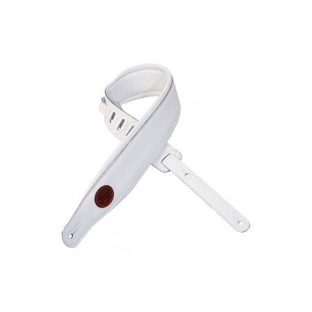 Levy's MSS2-WHT - Skórzany pasek do gitary