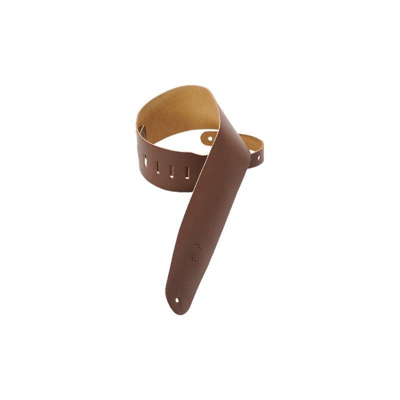 Levy's M4-BRN - Skórzany pasek do gitary basowej