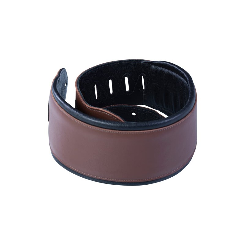 Levy's MSS2-4-BRN - Skórzany pasek do gitary basowej