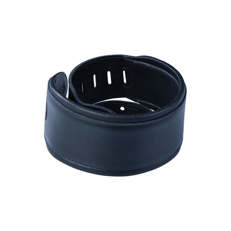 Levy's MSS2-4-XL-BLK - Skórzany pasek do gitary basowej