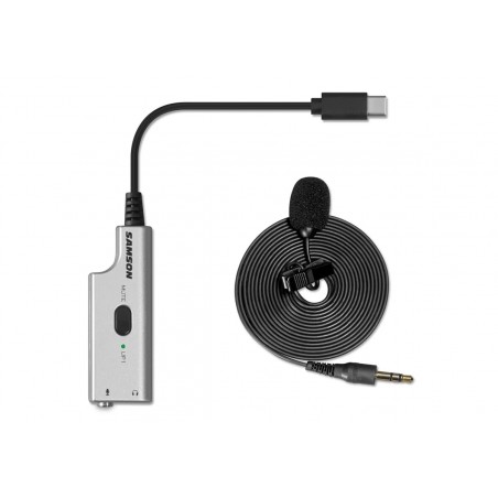 Samson LMU1 - Mikrofon krawatowy z adapterem USB