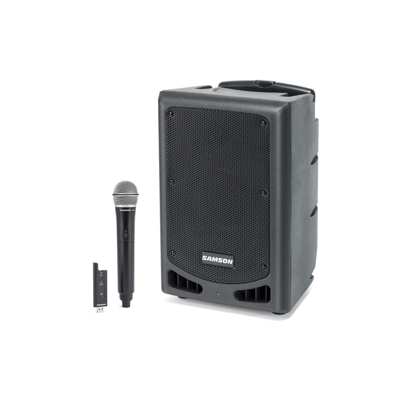 Samson Expedition XP208w - Przenośny system nagłośnieniowy z ręcznym mikrofonem bezprzewodowym