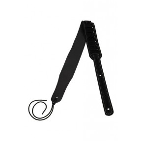 FLIGHT S43 BLACK SUEDE - pasek do ukulele