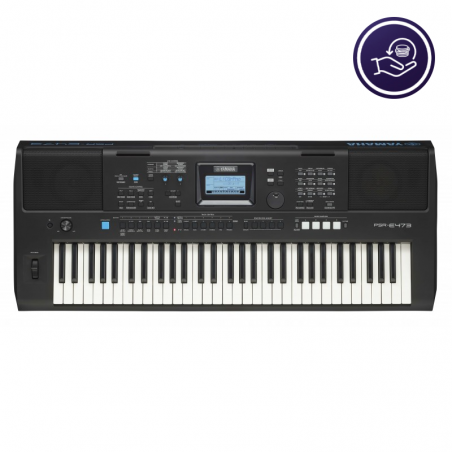 Yamaha PSR-E473 - keyboard / Cash Back - Odzyskaj 150 zł - 1 - Keyboardy - Yamaha PSR-E473 to keyboard o wszechstronnych możliwo