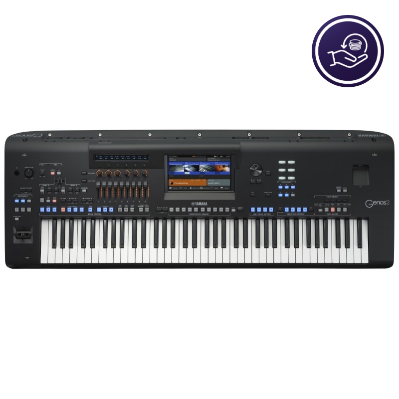 Yamaha Genos 2 - keyboard aranżer / Cash Back - Odzyskaj 1100 zł - 1 - Keyboardy - Zostań mistrzem kompozycji z Yamaha Genos 2. 
