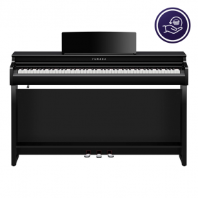 Yamaha Clavinova CLP-825PE Polished Ebony - pianino cyfrowe / Cash Back - Odzyskaj 400 zł - 1 - Pianina cyfrowe - Pianino cyfrow
