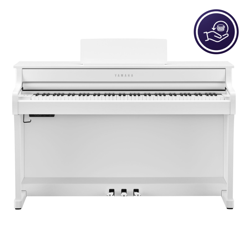 Yamaha Clavinova CLP-835WH White - pianino cyfrowe / Cash Back - Odzyskaj 450 zł - 1 - Pianina cyfrowe - Pianino cyfrowe Yamaha 