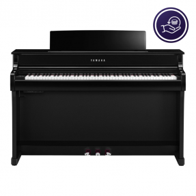 Yamaha Clavinova CLP-845PE Polished Ebony - pianino cyfrowe / Cash Back - Odzyskaj 550 zł - 1 - Pianina cyfrowe - Pianino cyfrow