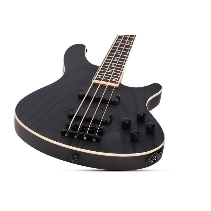 Schecter C-4 Standard Charcoal Satin - Gitara basowa