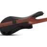 Schecter Charles Berthoud CB-5 LF See Thru Black Satin - Gitara basowa