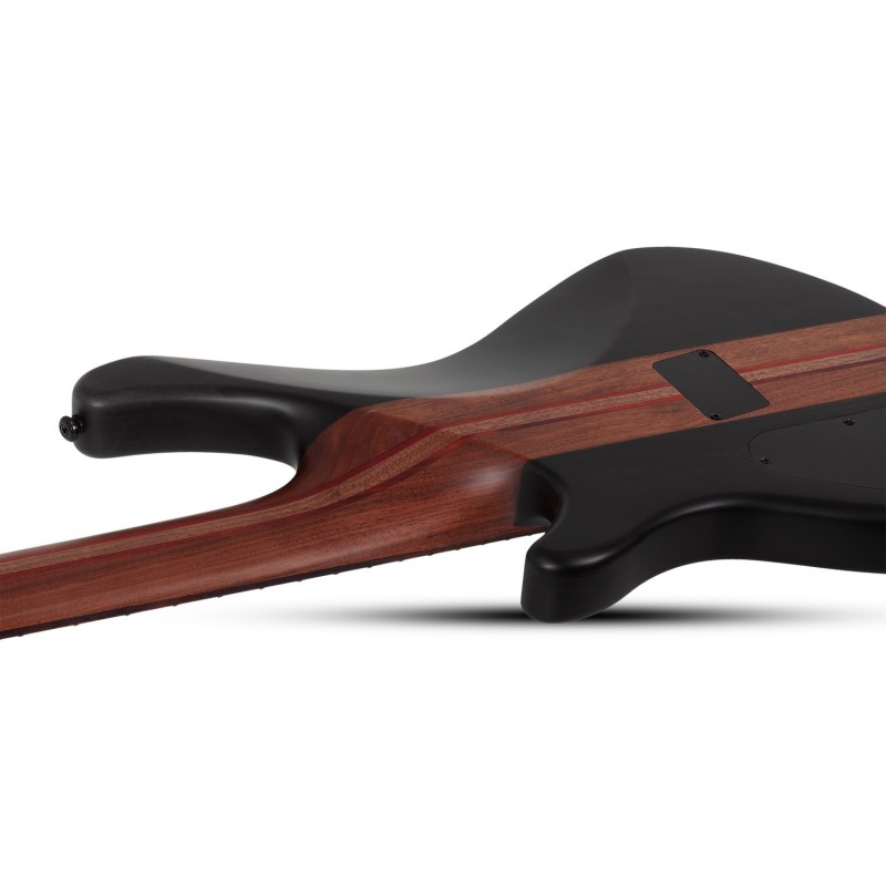 Schecter Charles Berthoud CB-5 See Thru Black Satin - Gitara basowa