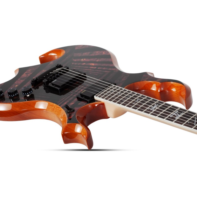 Schecter Wylde Audio Wrathmaker Tortoise Shell Corridors - Gitara elektryczna