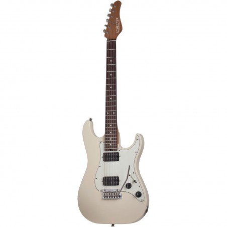 Schecter Sunset Custom USA Wembley HH Vintage White Aged Nitro - Gitara elektryczna