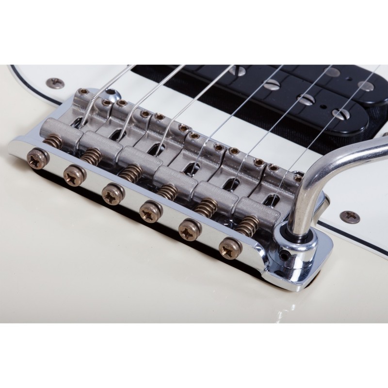 Schecter Sunset Custom USA Wembley HH Vintage White Aged Nitro - Gitara elektryczna