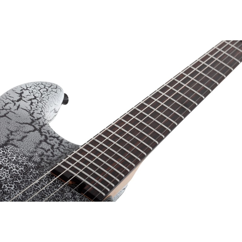 Schecter John Browne Zenith USA Signature Fracture White - Gitara elektryczna