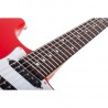 Schecter Traditional USA SSS Candy Red - Gitara elektryczna