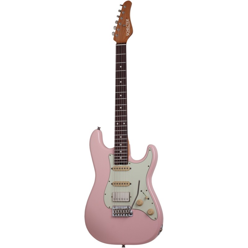 Schecter Traditional USA Wembley HSS Shell Pink - Gitara elektryczna
