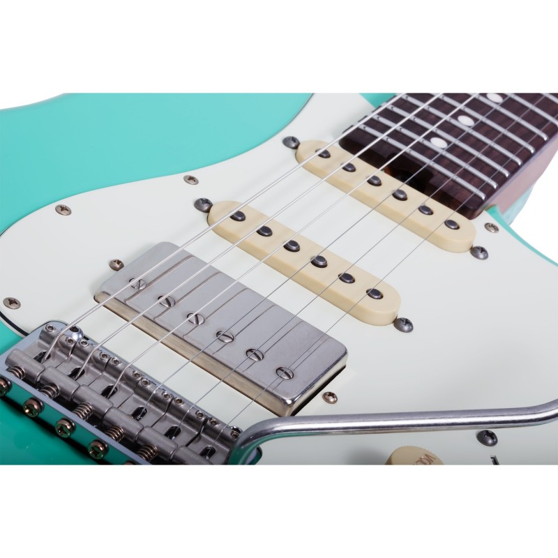 Schecter Traditional USA Wembley HSS Seafoam Green - Gitara elektryczna