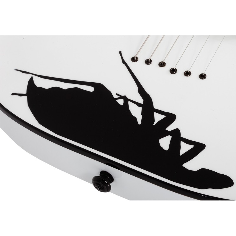 Schecter C-1 Jerry Horton 25th Anniversary White - Gitara elektryczna