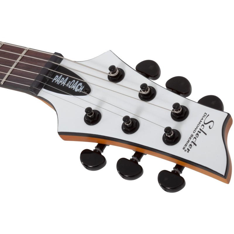 Schecter C-1 Jerry Horton 25th Anniversary White - Gitara elektryczna