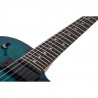 Schecter Solo-II Standard Ocean Blue Burst Burl - Gitara elektryczna