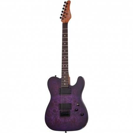 Schecter PT Standard Purple Burst Burl - Gitara elektryczna