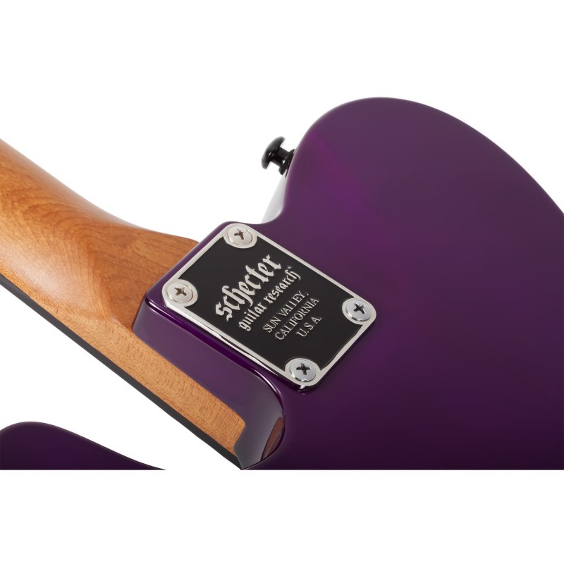Schecter PT Standard Purple Burst Burl - Gitara elektryczna
